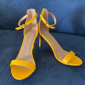 Yellow Charlotte Russe Heels